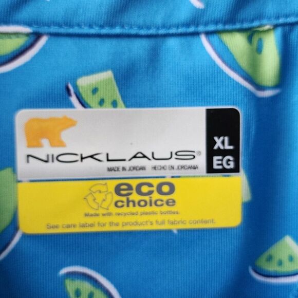 Jack Nicklaus Eco Choice Fruit Wedge Golf Shirt size XL Mens - Picture 6 of 7